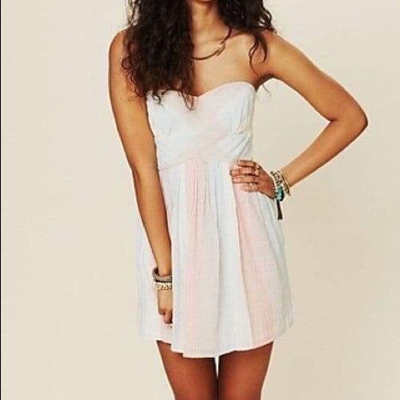 Free People Dresses & Skirts - Free People gauze strapless dress/top
